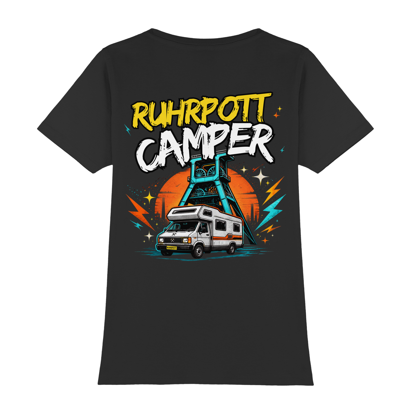 RUHRPOTT CAMPER - Womens Premium Classic T-Shirt