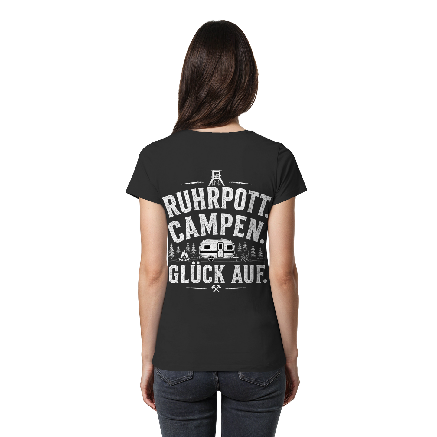 RUHRPOTT. CAMPEN. GLÜCK AUF - Womens Premium Classic T-Shirt