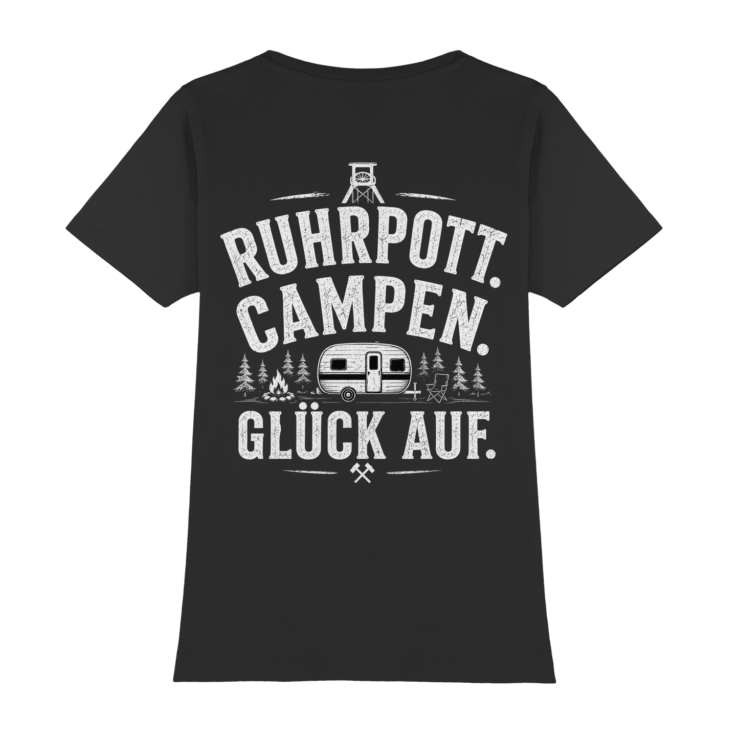 RUHRPOTT. CAMPEN. GLÜCK AUF - Womens Premium Classic T-Shirt